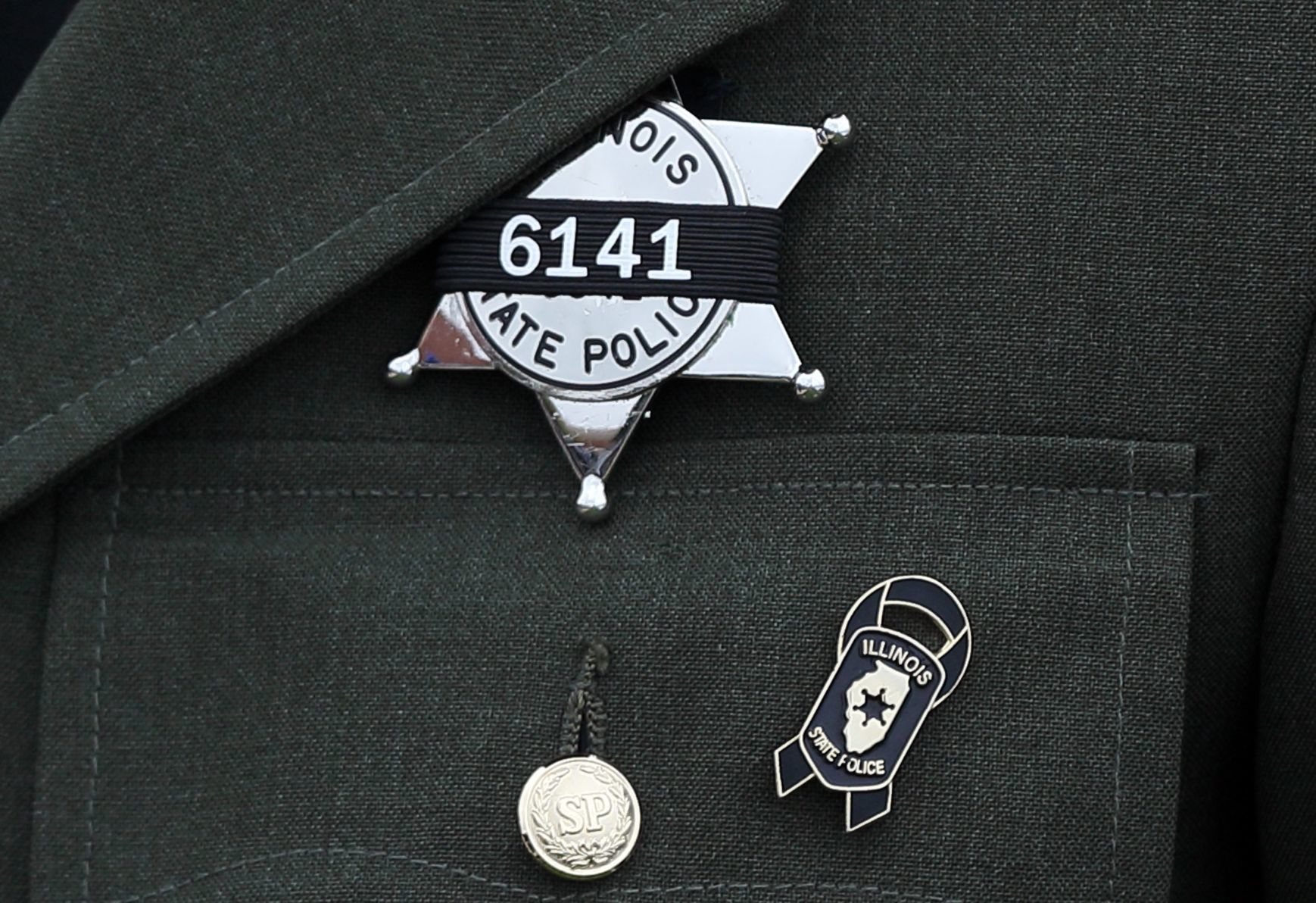 Funeral in Waterloo for Illinois State Trooper Nick Hopkins